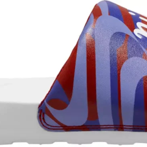 NEW Women's Nike Logo Print Slipper Slides Sandals Swirl 7 - Picture 7 of 10